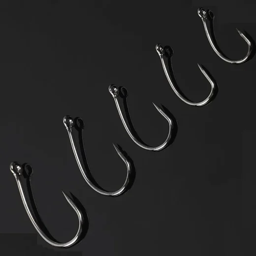 5 sizes of barbless hooks included in the set