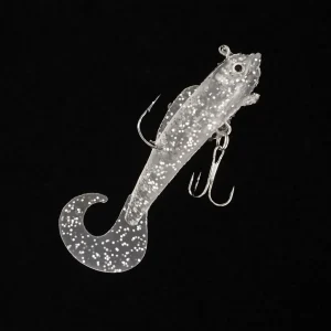 Sparkling fish-shaped fishing lure