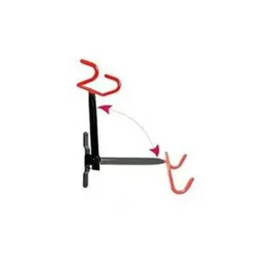 folding bicycle wall rack