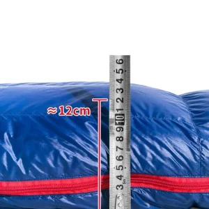 high loft sleeping bag down