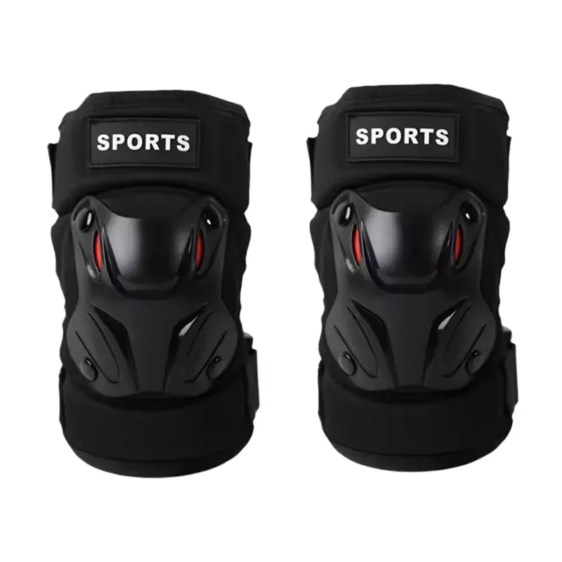 EVA and Plastic Elbow Pads Set with Adjustable Elastic Straps