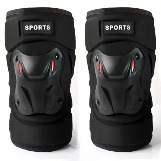 knee pads with straps