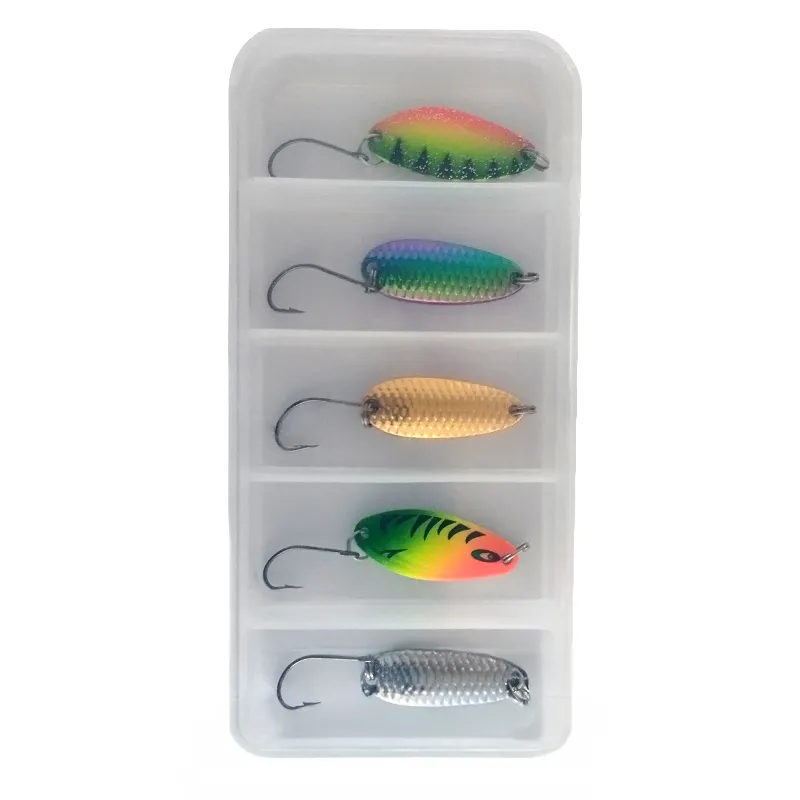 spoon lure set 5 pack