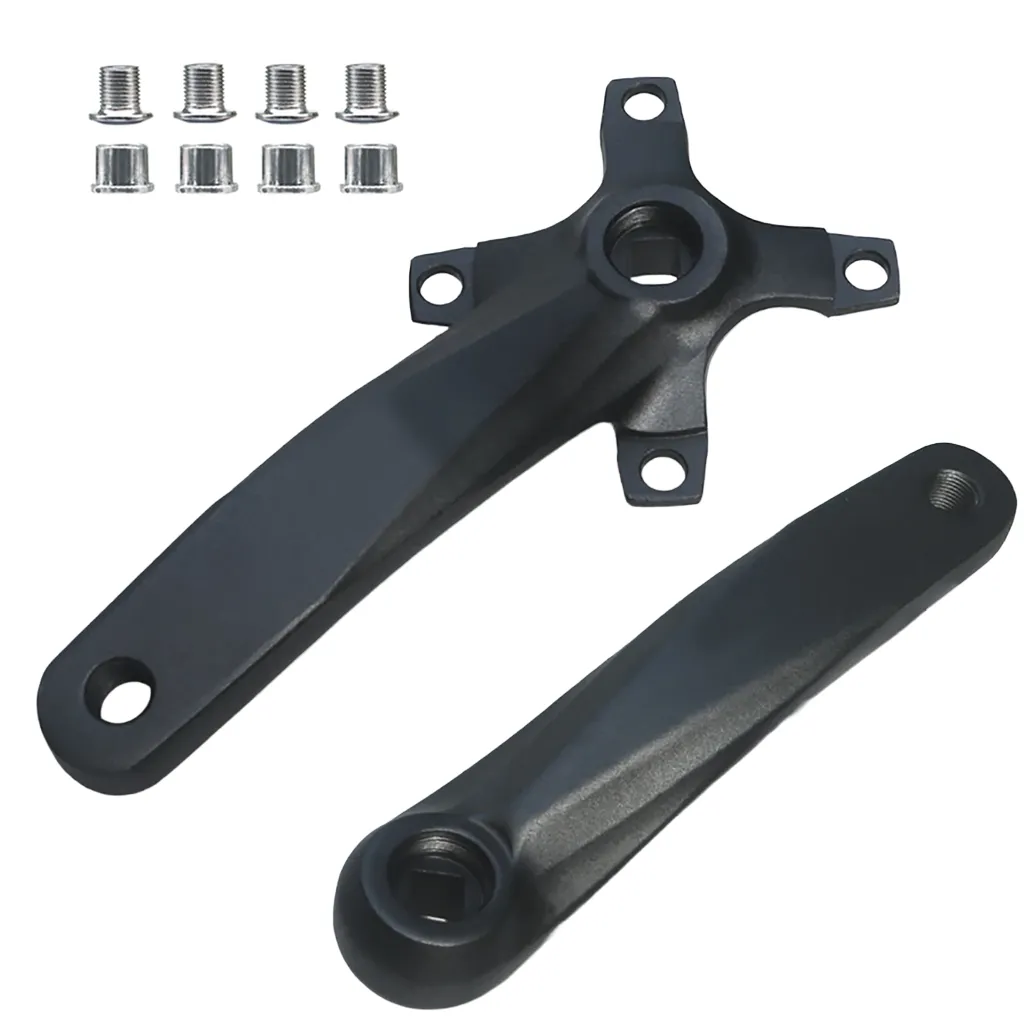 165mm Crankset BCD104 Aluminium Alloy Square Hole Bike Crank Arms