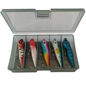 Suckerme Popper Fishing  Lures 5 Pack