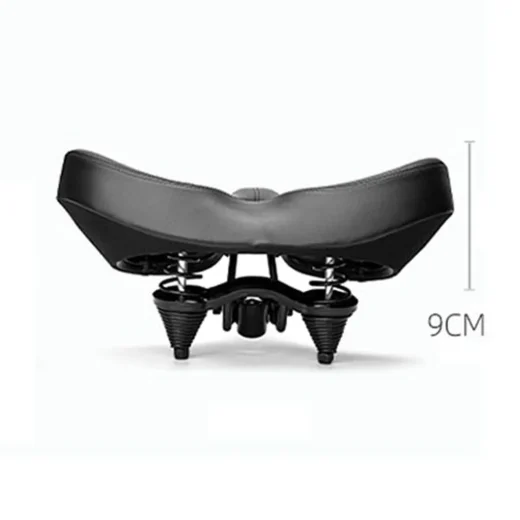 extra wide bicycle seat height dimension of 9cm