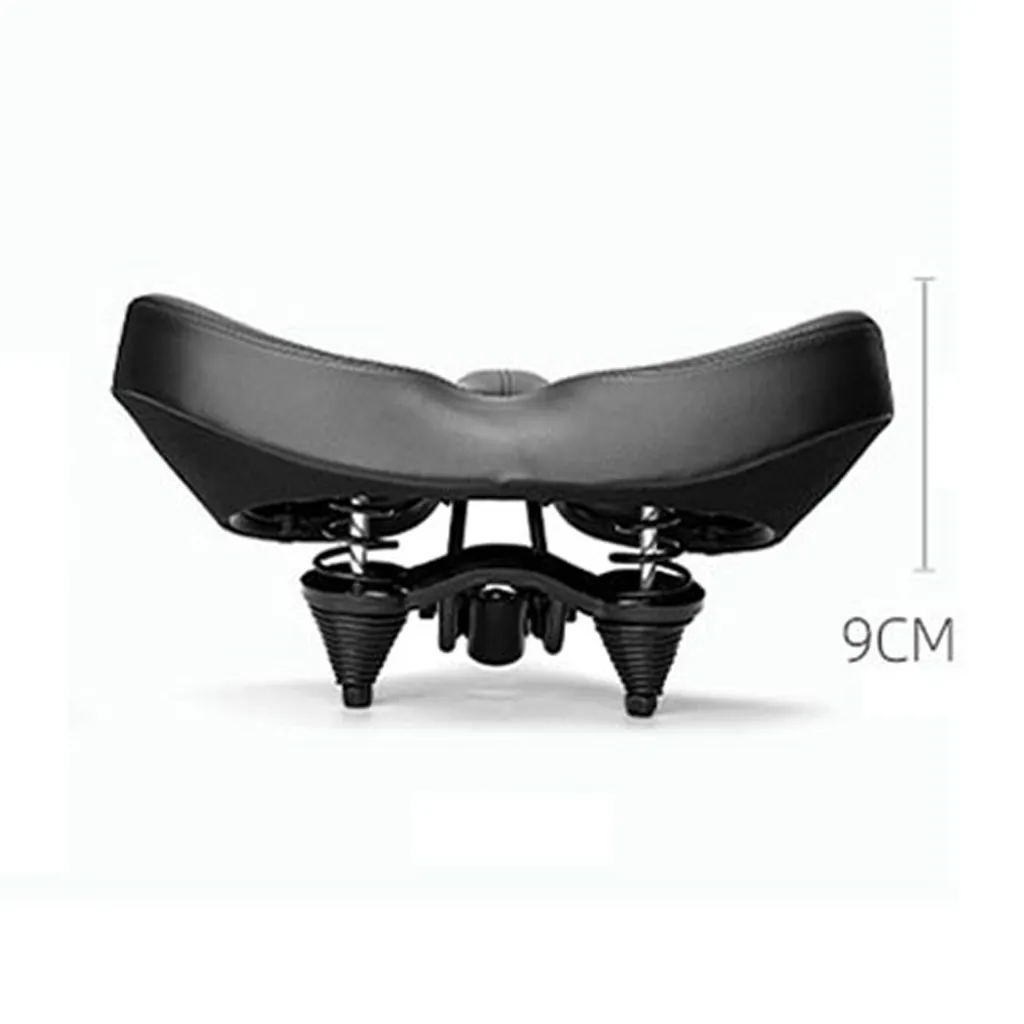 extra wide bicycle seat height dimension of 9cm
