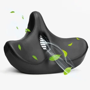 extra wide breathable bike saddle