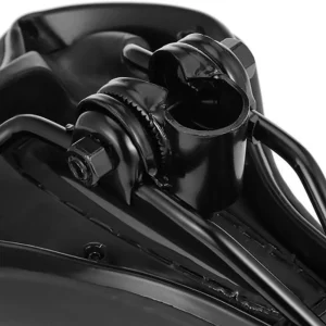 image showing mounting bracket and rails on gel bicycle seat