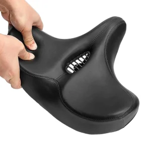 soft and wide bicycle seat