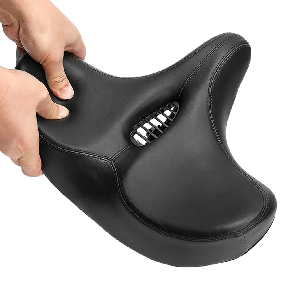 soft and wide bicycle seat