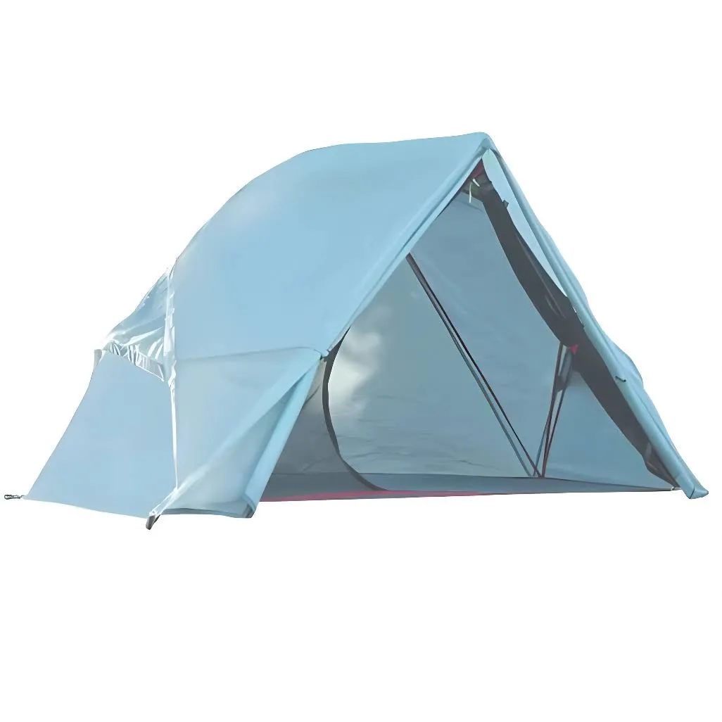 blue tent for lightweight camping in nz