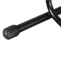 closeup view of bike stand foot
