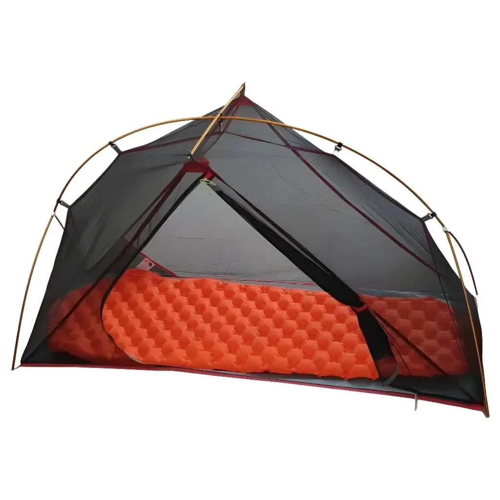 inner mesh tent for vuno bluehaven and black knight tent with sleeping mat inside