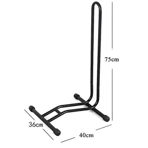 measurements of freestanding bike stand