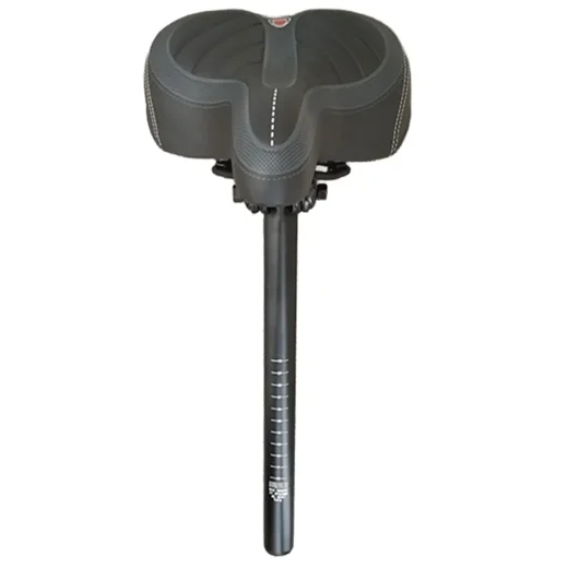 front on view of adsports quick fit bicycle saddle seat