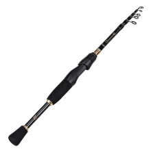 1.8m Telescopic Spinning Rod Black SFRT18S