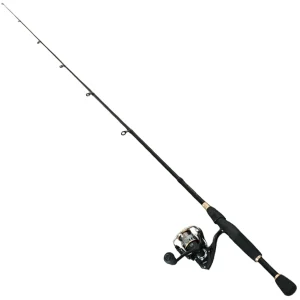 2.1 mere fishing rod combo with rod fully extended