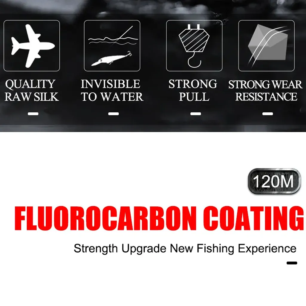 7lb fluorocarbon coated leader benefits