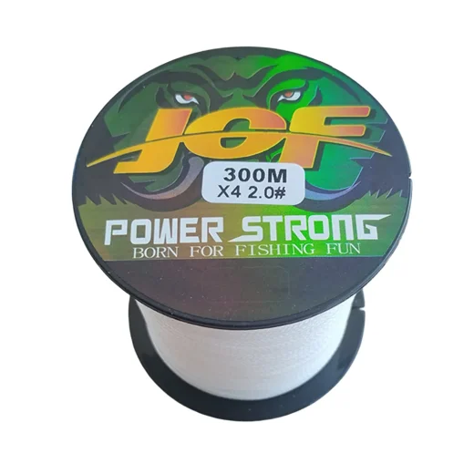 JOF Power Strong 30LB braided fishing line 300 m spool with label