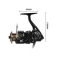 a series spinning reel dimensions