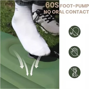 how to use the foot pump on mattress pro