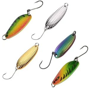 image showing 5 suckerme spoon lures