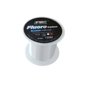 15.71LB Flurocarbon Leader Line 120m Abrasion-Resistant Leader for Trout, Perch & Light Saltwater Structure Fishing