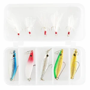 5cm trout spoon lures set of 5