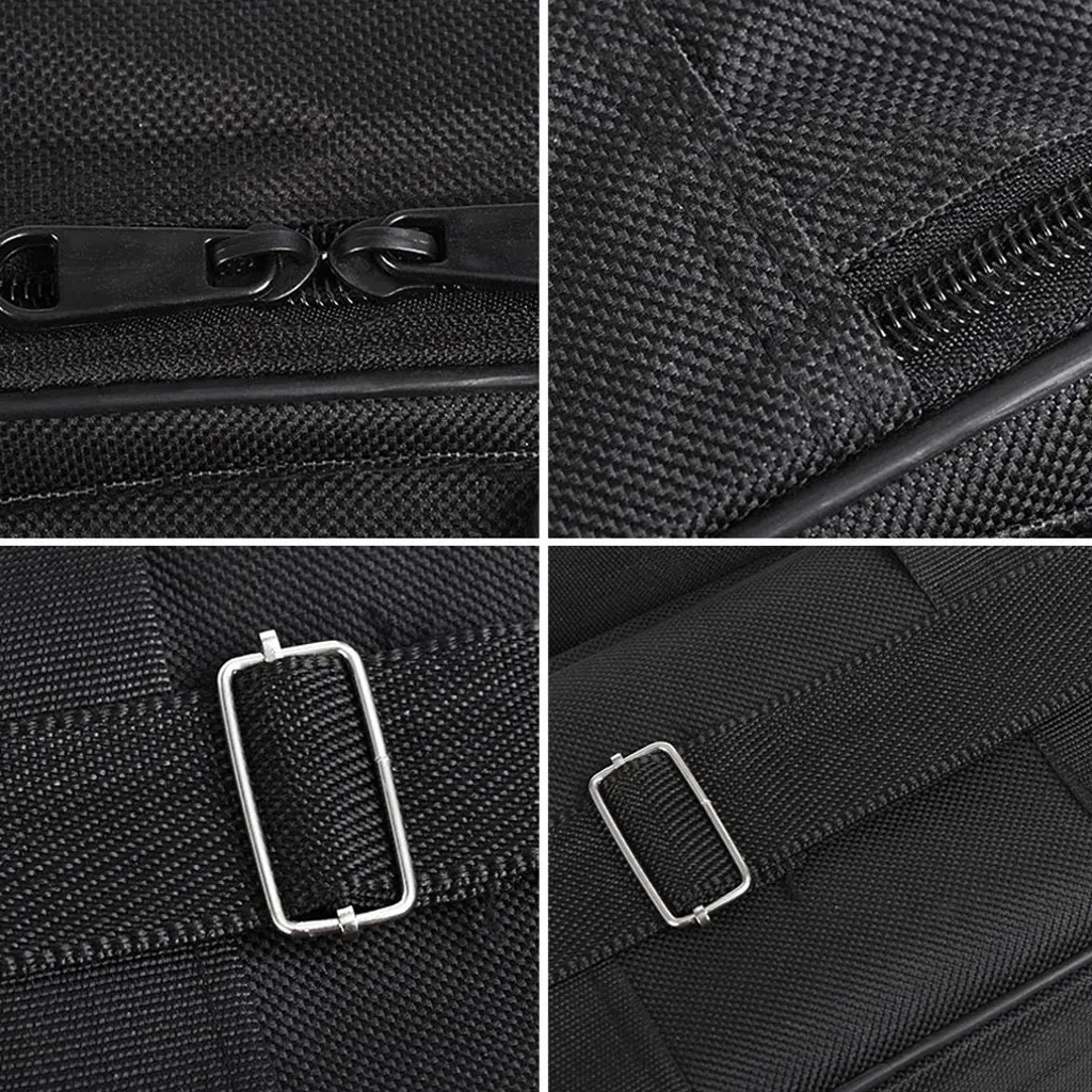 Steel buckle and strap reinforcement on 70cm fishing bag