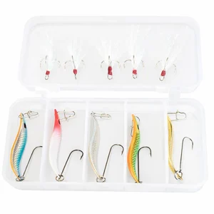 Trout Fishing Lures Set 5 Pack 5cm 7g S Curve Spoon Lures for NZ Trout