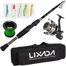 Trout Rod and Reel Combo 2.1M | DC2000 | Suckerme S-Spoon Lure Set 5Pk
