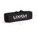 small fishing rod and reel storage bag with handles image showing bag dimensions