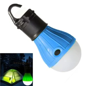 LED Camping Lantern Assorted Colours Only 67 grams – Requires 3 AAA Batteries