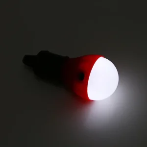 battery powered led camping light on in the dark