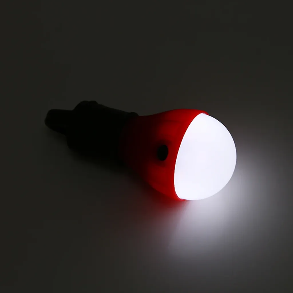 battery powered led camping light on in the dark