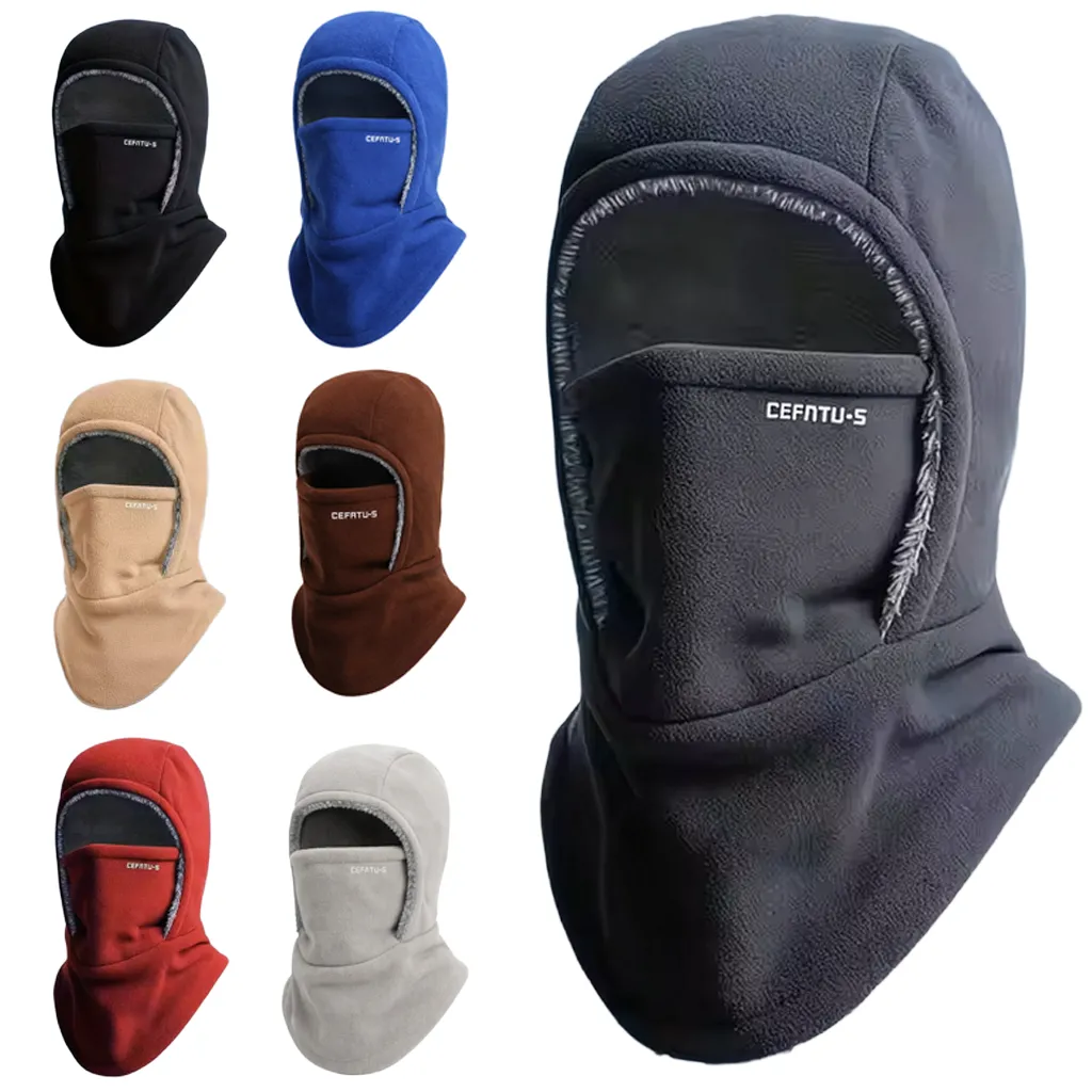 Warm Fleece Lined Balaclava for Winter Activities and Cold Days