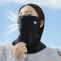 woman wearing breathable face covering