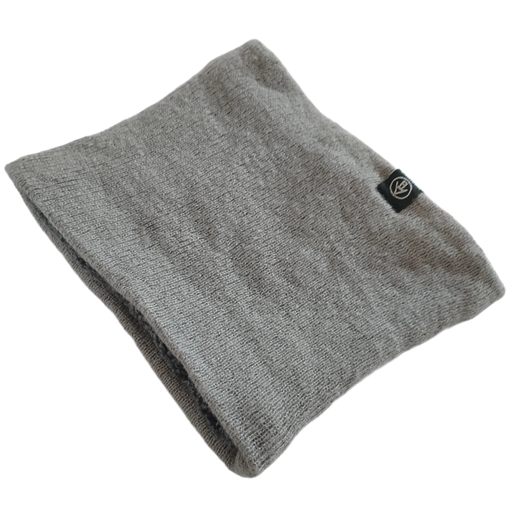 Lightweight fleece lined buff outdoor neck snood for cold weather