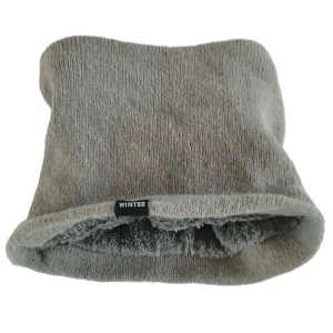 Thermal fleece lined buff neck warmer for cycling and hiking