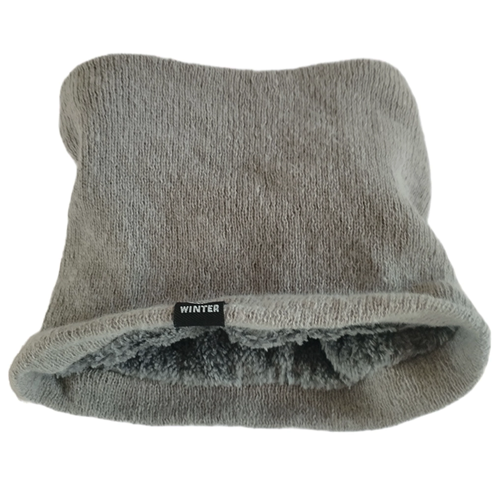 Thermal fleece lined buff neck warmer for cycling and hiking