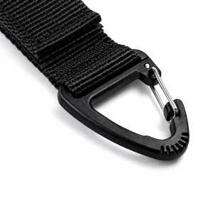 glove and accessory clip close up