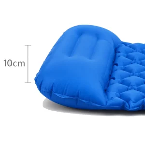 Blue vuno easyflate pillow height
