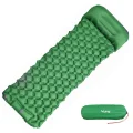 Ultralight Camping Mat with Pillow Green
