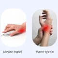 Wrist support image showing mouse hand and wrist sprain use cases