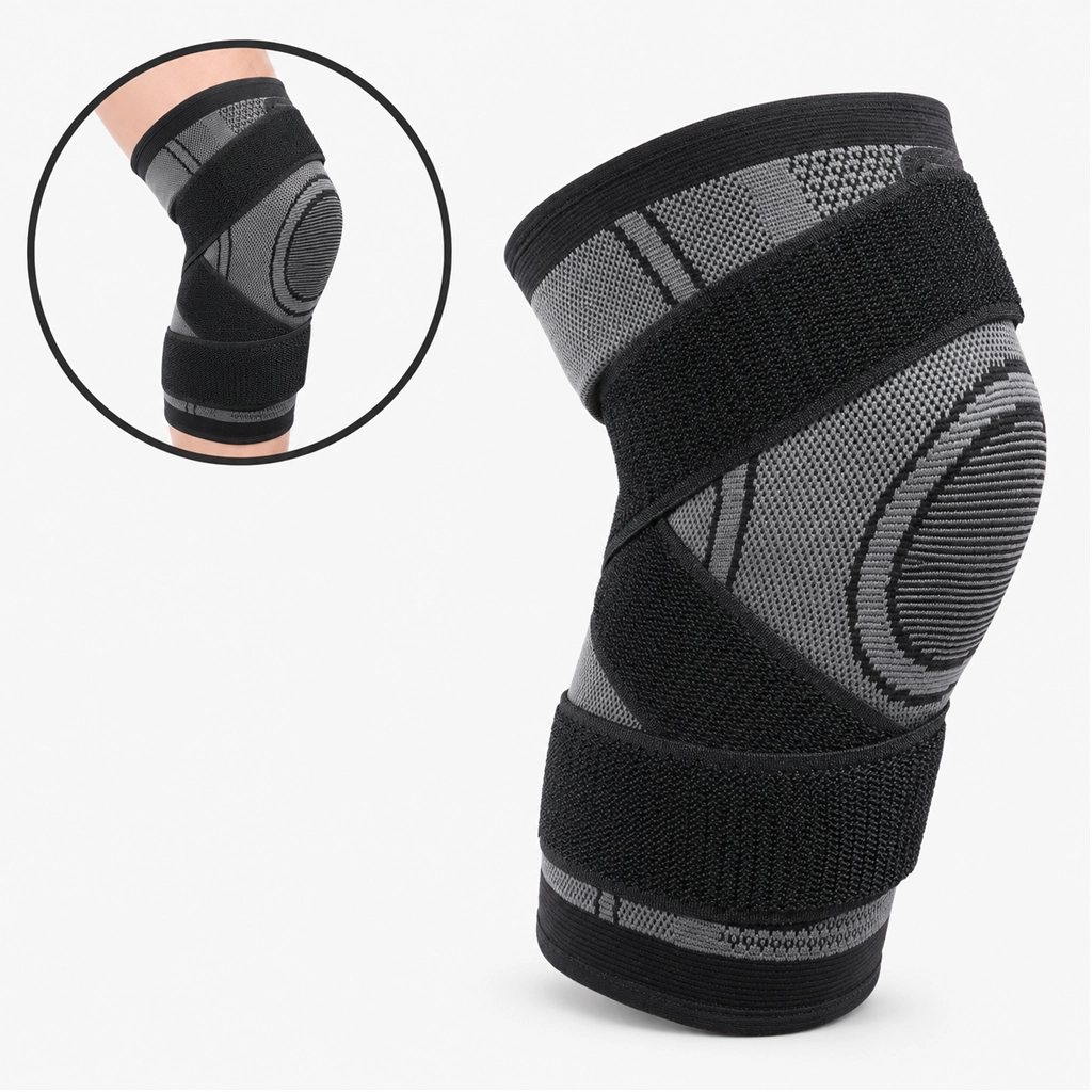 Knee Sleeve XXX Large  Size With Adjustable Strap Support - XXXL