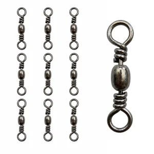 60kg Barrel Swivels 37mm 10 Pack