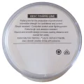 Back label of Kadilali 35kg 70lb fishing line spool showing feature information on the clear plastic case