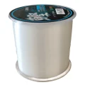 Clear nylon fishing line wound on a large Katuo spool for saltwater fishing tackle