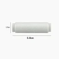 Elastic bait thread spool with size guide showing 5.8cm length and 1.7cm width